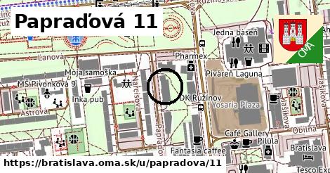 Papraďová 11, Bratislava