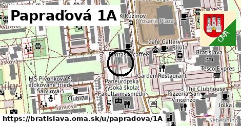 Papraďová 1A, Bratislava