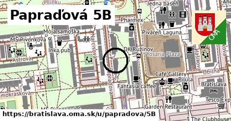 Papraďová 5B, Bratislava