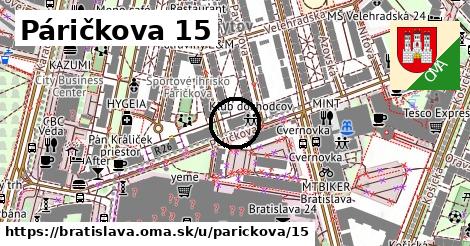 Páričkova 15, Bratislava