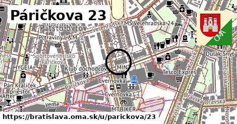 Páričkova 23, Bratislava