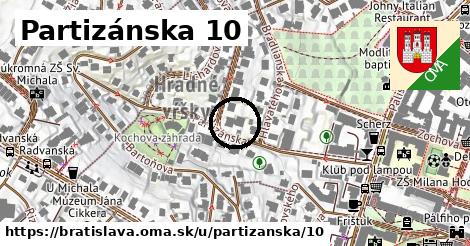 Partizánska 10, Bratislava