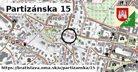 Partizánska 15, Bratislava