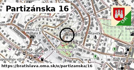 Partizánska 16, Bratislava