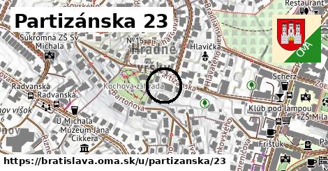 Partizánska 23, Bratislava