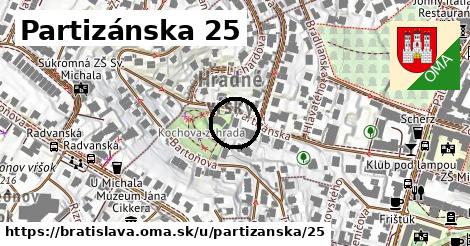 Partizánska 25, Bratislava