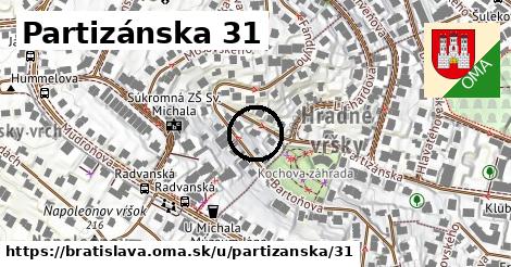 Partizánska 31, Bratislava