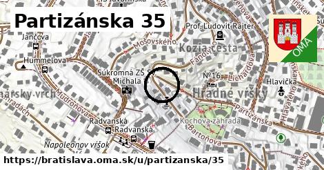 Partizánska 35, Bratislava
