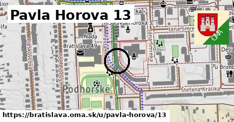 Pavla Horova 13, Bratislava