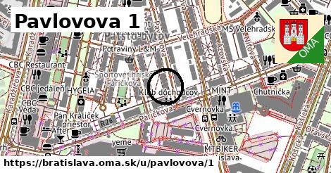 Pavlovova 1, Bratislava