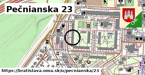 Pečnianska 23, Bratislava