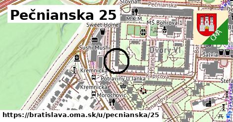 Pečnianska 25, Bratislava