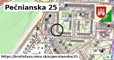 Pečnianska 25, Bratislava