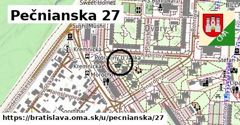 Pečnianska 27, Bratislava