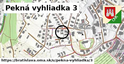 Pekná vyhliadka 3, Bratislava