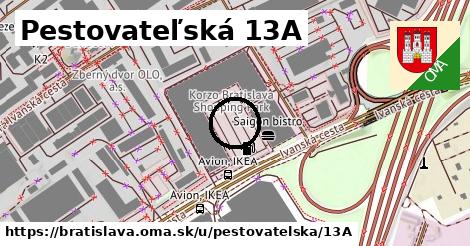 Pestovateľská 13A, Bratislava