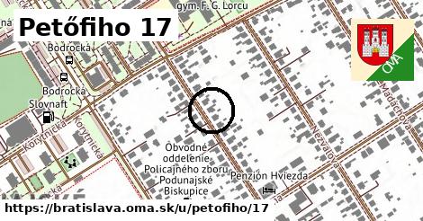 Petőfiho 17, Bratislava