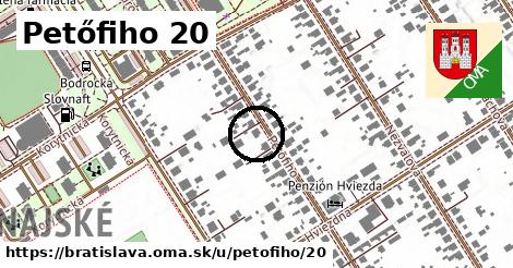 Petőfiho 20, Bratislava