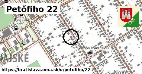 Petőfiho 22, Bratislava