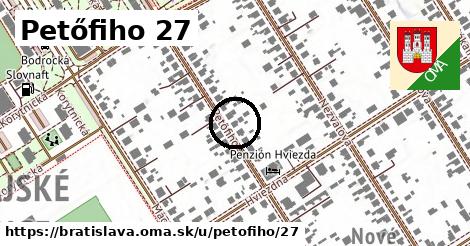 Petőfiho 27, Bratislava