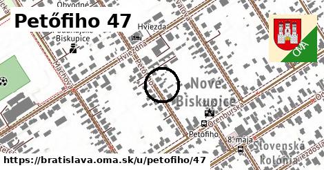 Petőfiho 47, Bratislava