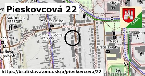 Pieskovcová 22, Bratislava