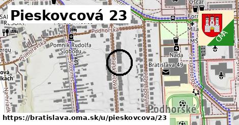 Pieskovcová 23, Bratislava