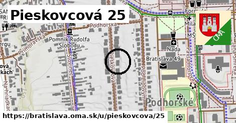 Pieskovcová 25, Bratislava