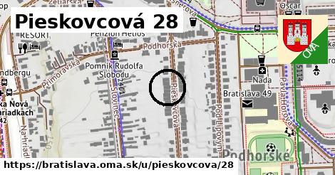 Pieskovcová 28, Bratislava