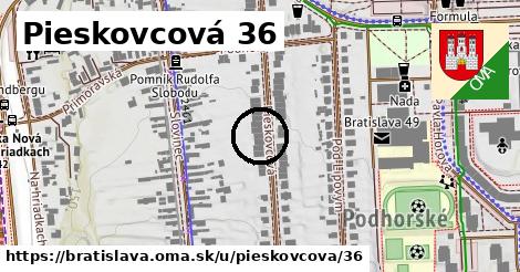 Pieskovcová 36, Bratislava