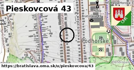 Pieskovcová 43, Bratislava