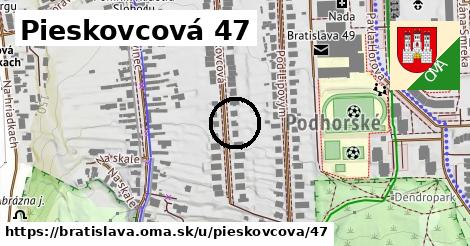 Pieskovcová 47, Bratislava