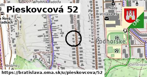 Pieskovcová 52, Bratislava