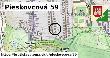 Pieskovcová 59, Bratislava