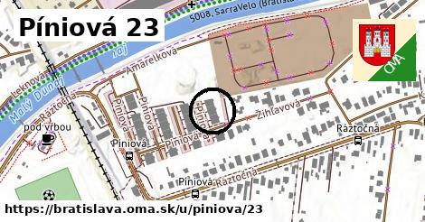 Píniová 23, Bratislava