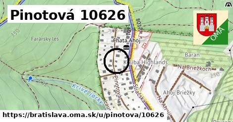 Pinotová 10626, Bratislava