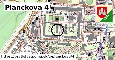 Planckova 4, Bratislava