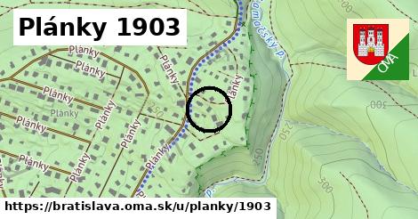 Plánky 1903, Bratislava