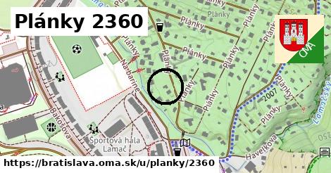 Plánky 2360, Bratislava