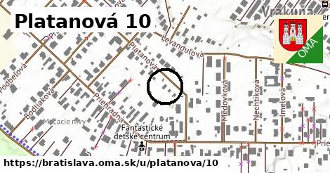 Platanová 10, Bratislava