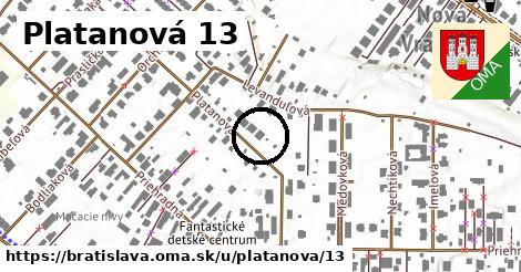 Platanová 13, Bratislava
