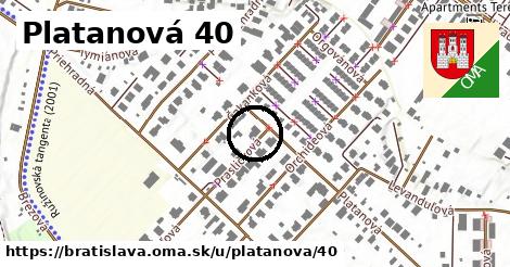 Platanová 40, Bratislava