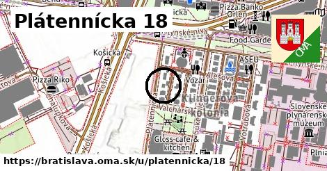 Plátennícka 18, Bratislava