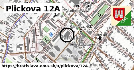 Plickova 12A, Bratislava
