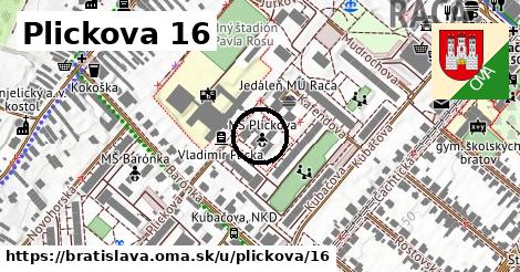 Plickova 16, Bratislava