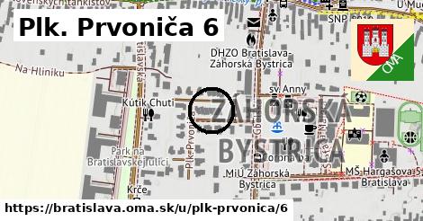 Plk. Prvoniča 6, Bratislava