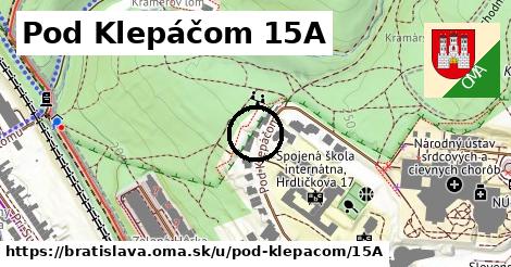 Pod Klepáčom 15A, Bratislava