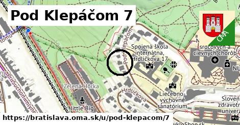 Pod Klepáčom 7, Bratislava