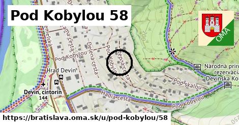 Pod Kobylou 58, Bratislava
