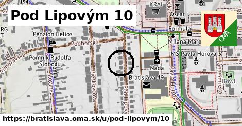 Pod Lipovým 10, Bratislava